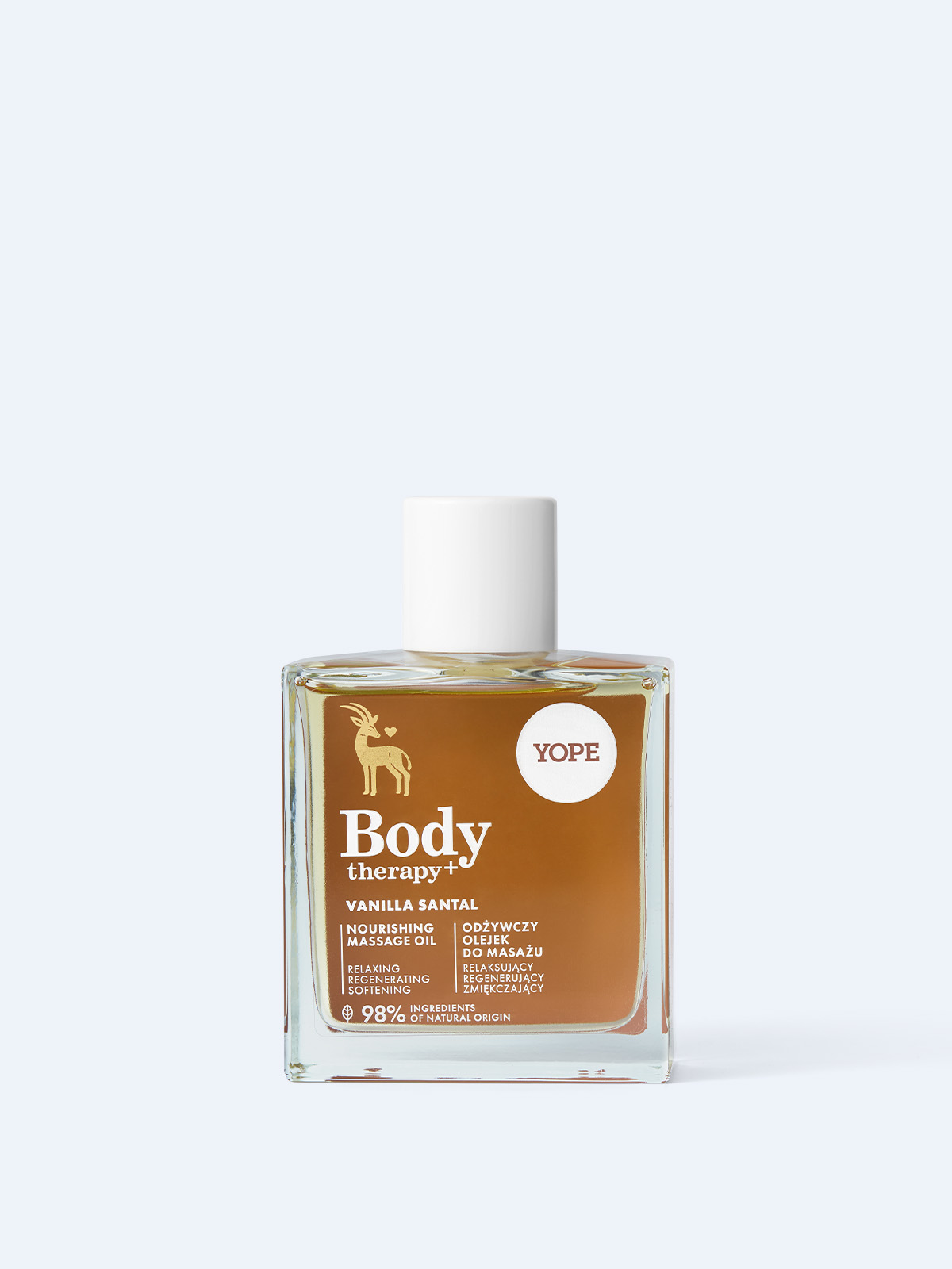 Odżywczy olejek do masażu Body therapy+ Vanilla Santal