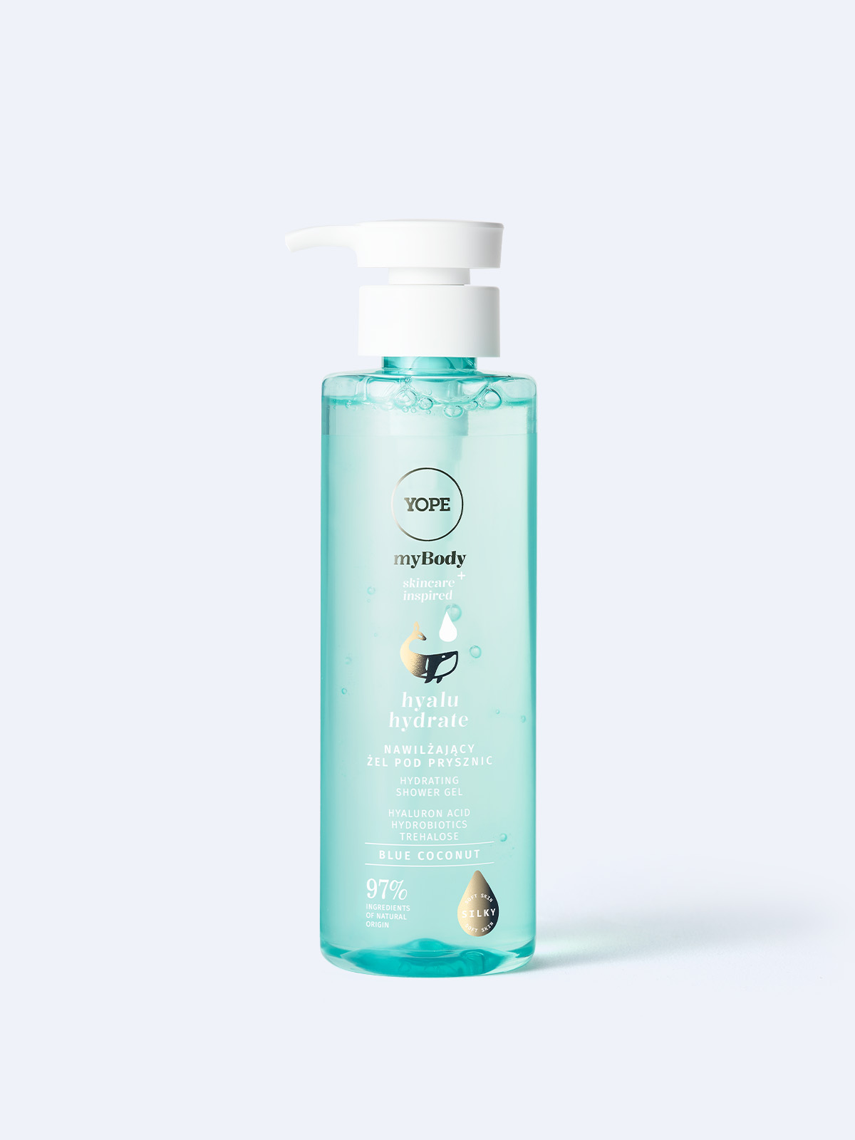 Nawilżający żel pod prysznic myBODY Hyalu Hydrate 