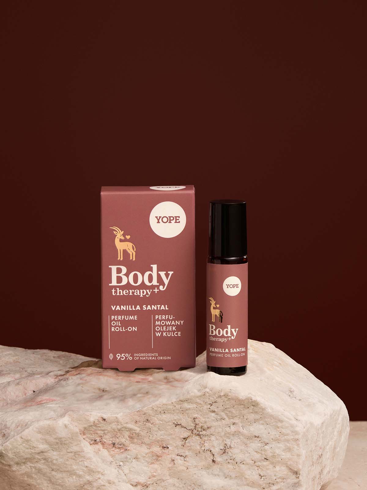Perfumowany olejek w kulce Body therapy+ Vanilla Santal