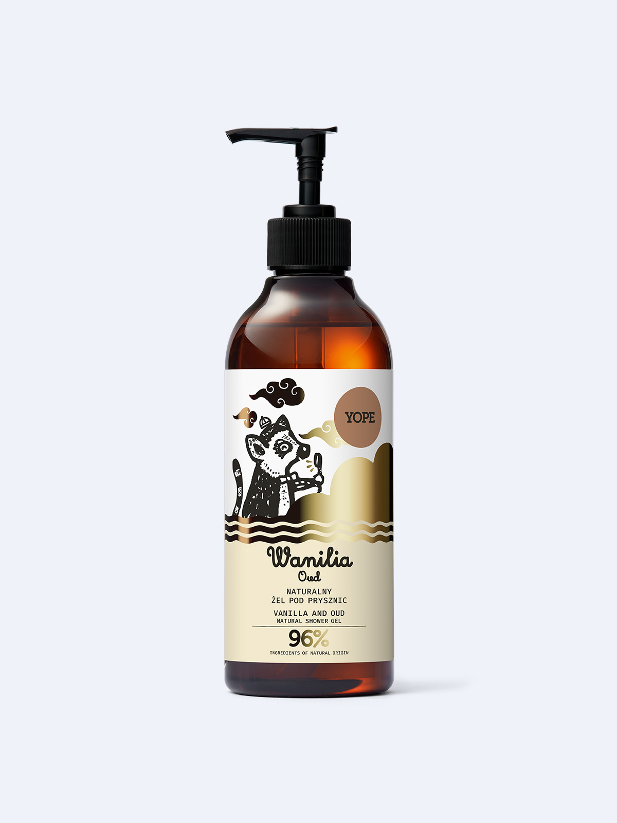 Naturalny żel pod prysznic Wanilia oud
