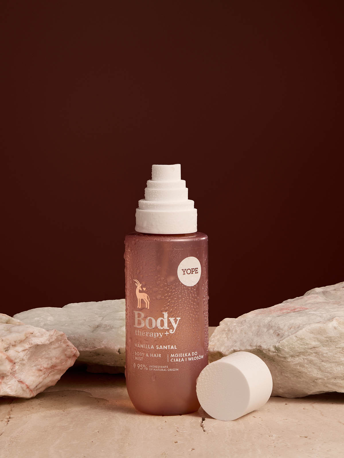 Mgiełka do ciała i włosów Body therapy+ Vanilla Santal