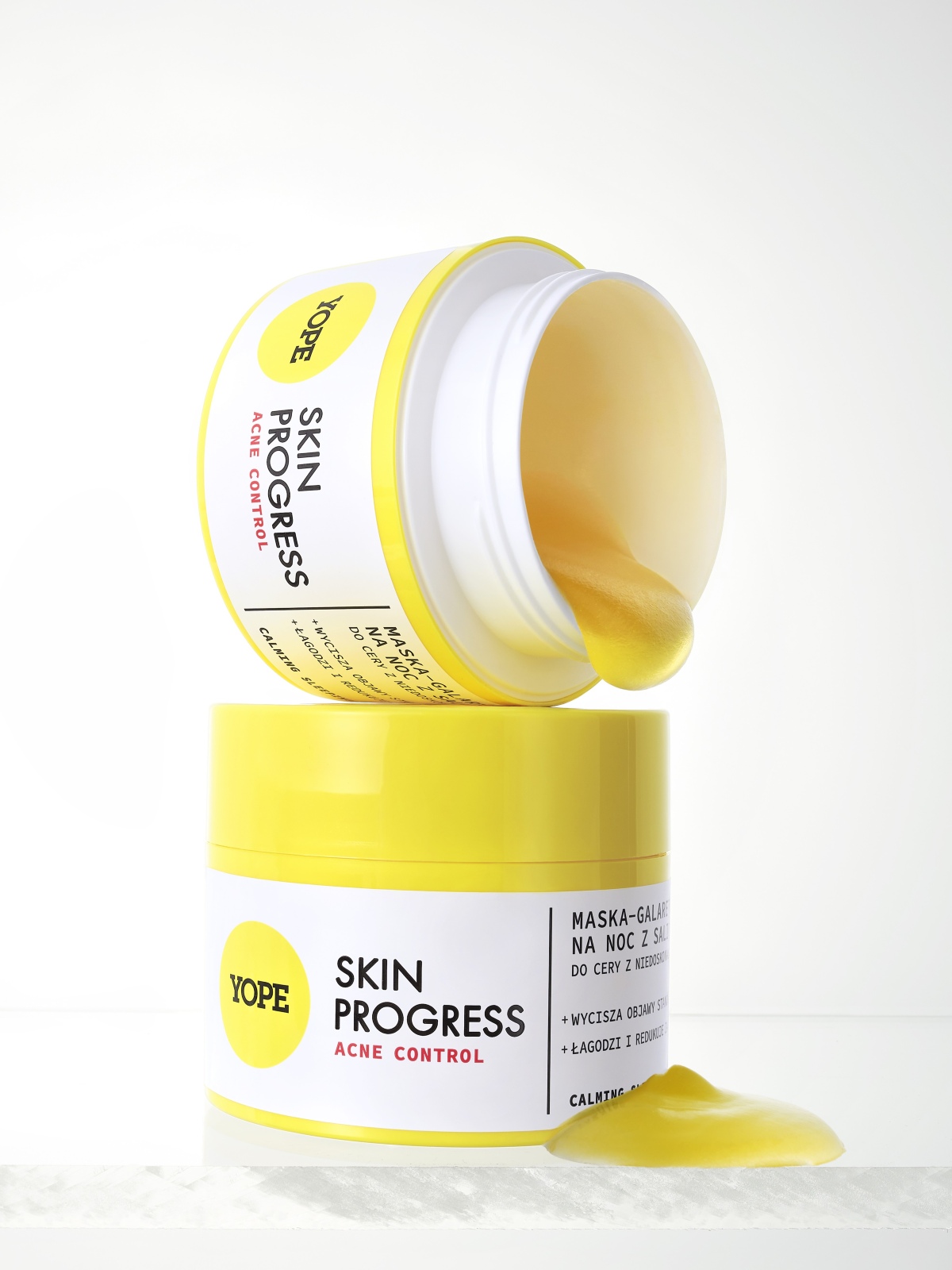 Maska-galaretka na noc z salicylanami do cery z niedoskonałościami SKIN PROGRESS ACNE CONTROL