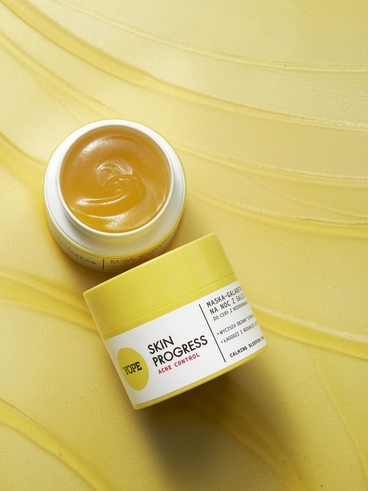 Maska-galaretka na noc z salicylanami do cery z niedoskonałościami SKIN PROGRESS ACNE CONTROL