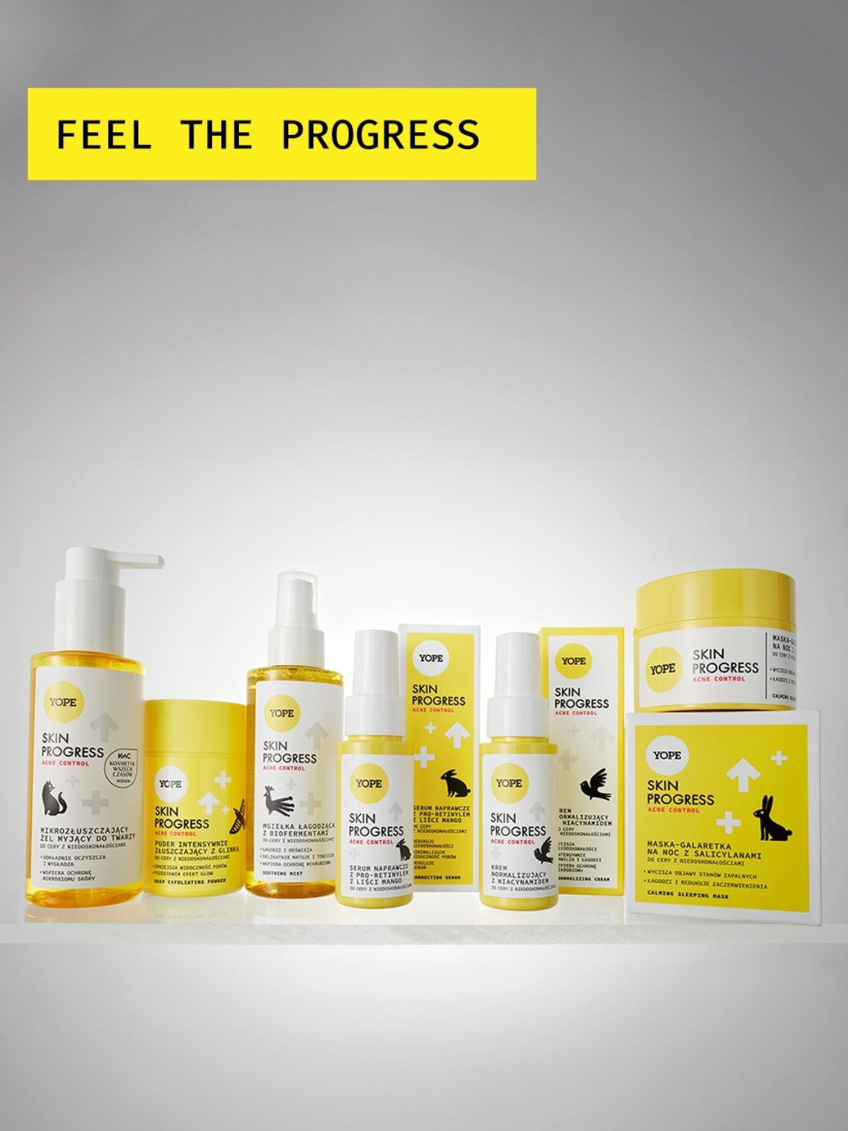 Maska-galaretka na noc z salicylanami do cery z niedoskonałościami SKIN PROGRESS ACNE CONTROL