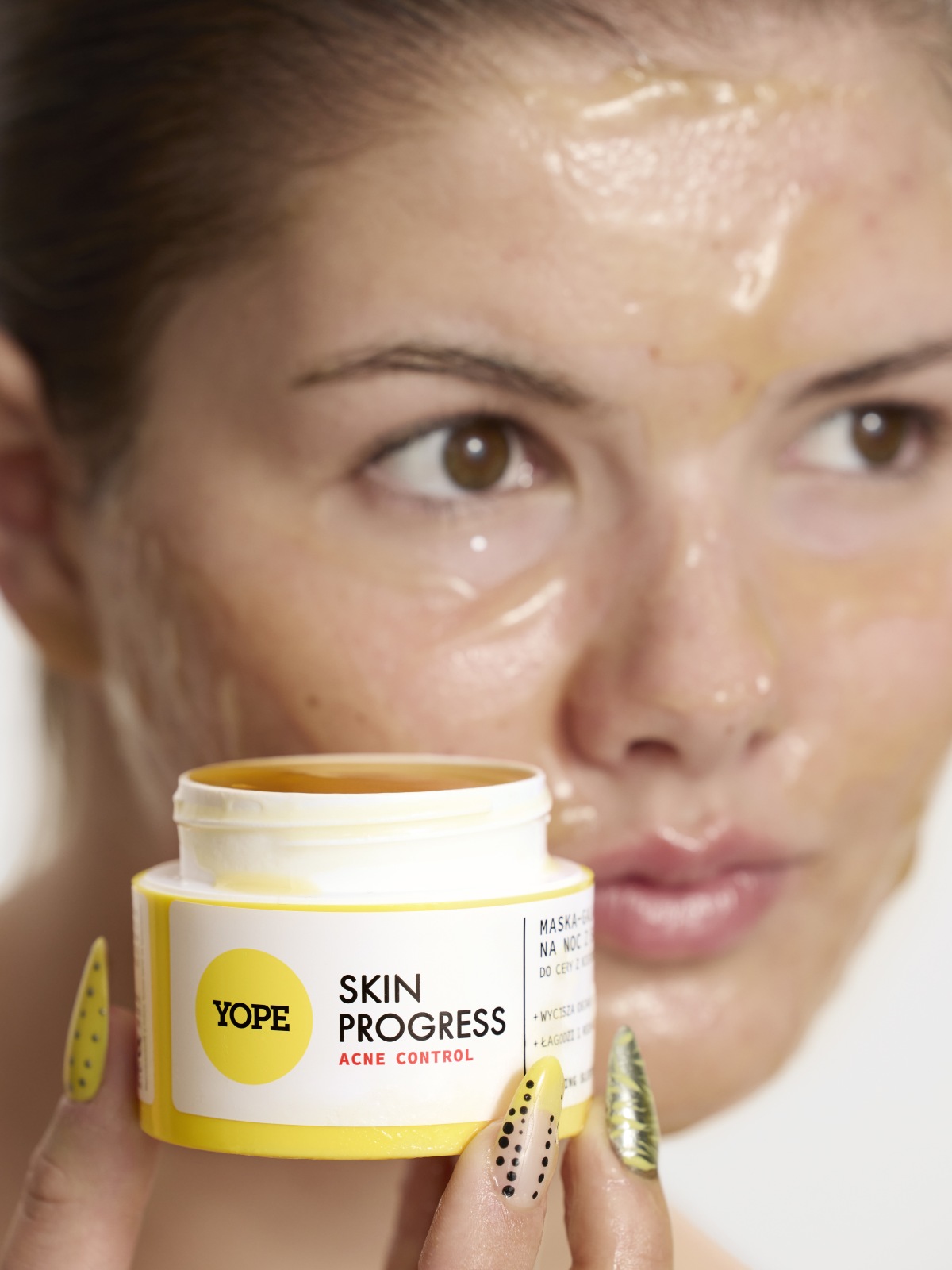 Maska-galaretka na noc z salicylanami do cery z niedoskonałościami SKIN PROGRESS ACNE CONTROL