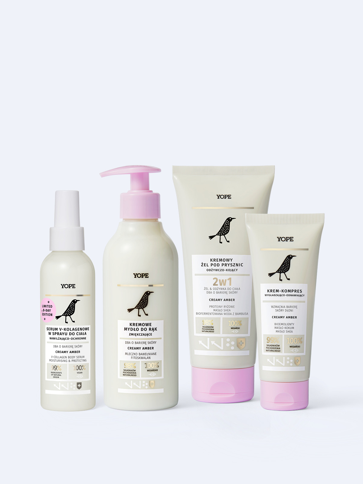 Zestawy Crème de la crème Creamy amber