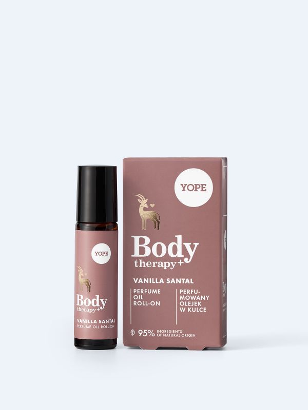 Perfumowany olejek w kulce Body therapy+ Vanilla Santal