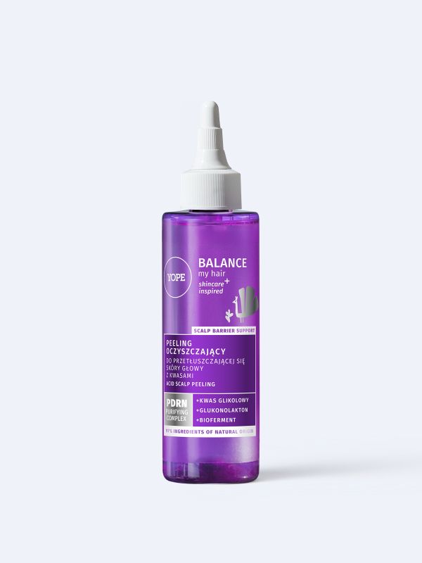 Peeling oczyszczający z kwasami Balance my hair my hair skincare inspired