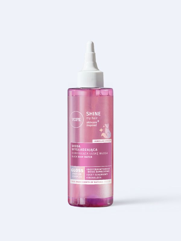Woda nabłyszczająca wygładzająca łuskę włosa Shine my hair skincare inspired