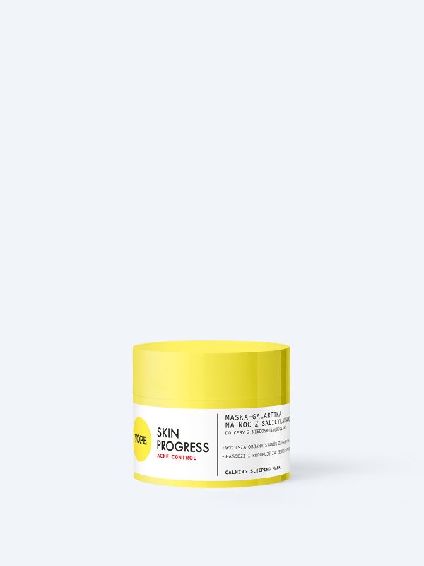 Maska-galaretka na noc z salicylanami do cery z niedoskonałościami SKIN PROGRESS ACNE CONTROL