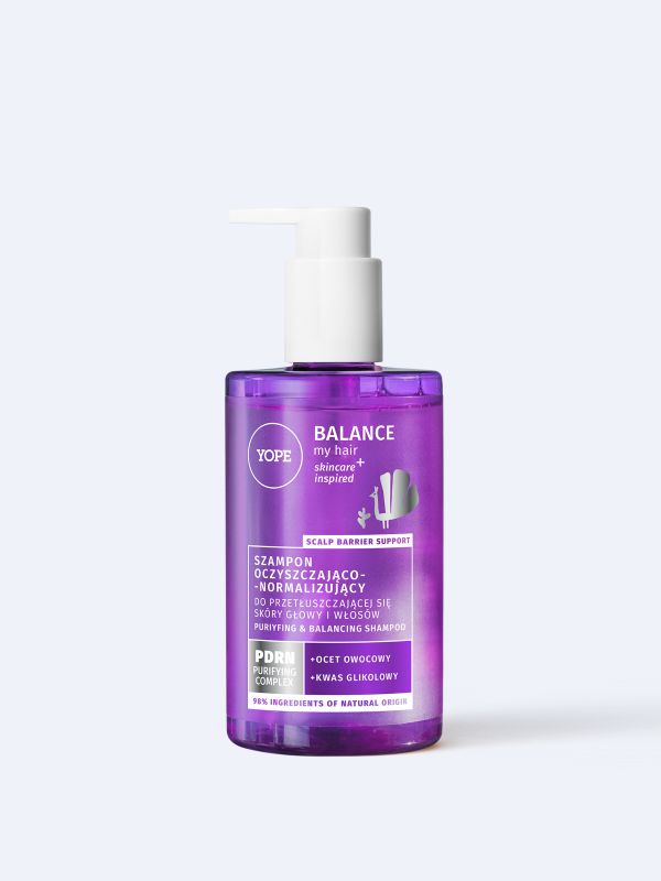 Szampon oczyszczająco-normalizujący Balance my hair skincare inspired