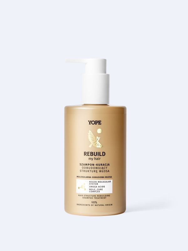 Szampon-kuracja odbudowujący strukturę włosa Rebuild my hair 